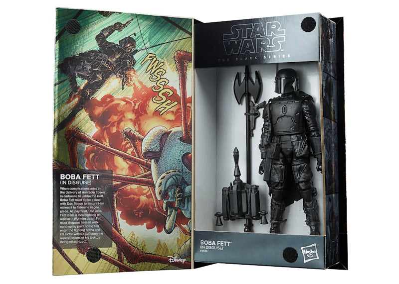 Hasbro Star Wars The Black Series Boba Fett (In Disguise) 2022 SDCC Exclusive Action Figure