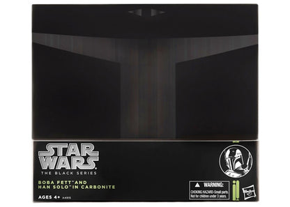 Hasbro Star Wars The Black Series Boba Fett and Han Solo in Carbonite SDCC Exclusive Action Figure