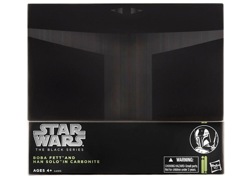 Hasbro Star Wars The Black Series Boba Fett and Han Solo in Carbonite SDCC Exclusive Action Figure