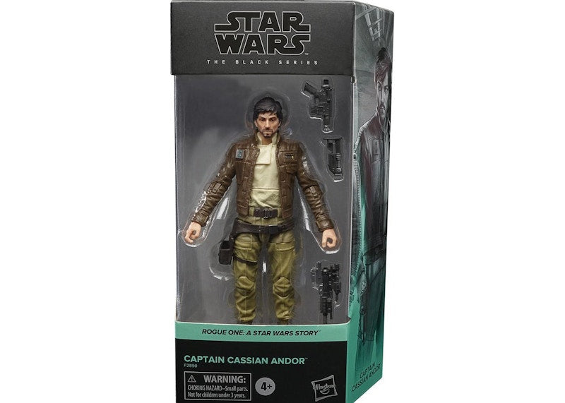 Hasbro Star Wars The Black Series Captain Cassian Andor Action Figure