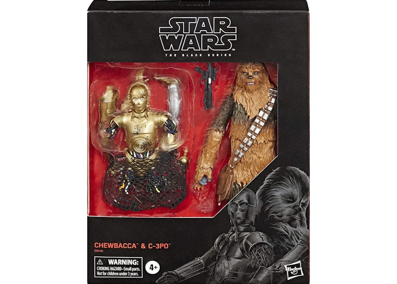 Hasbro Star Wars The Black Series Chewbacca & C-3PO Action Figure