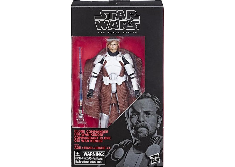 Hasbro Star Wars The Black Series Clone Commander Obi-Wan Kenobi Action Figure