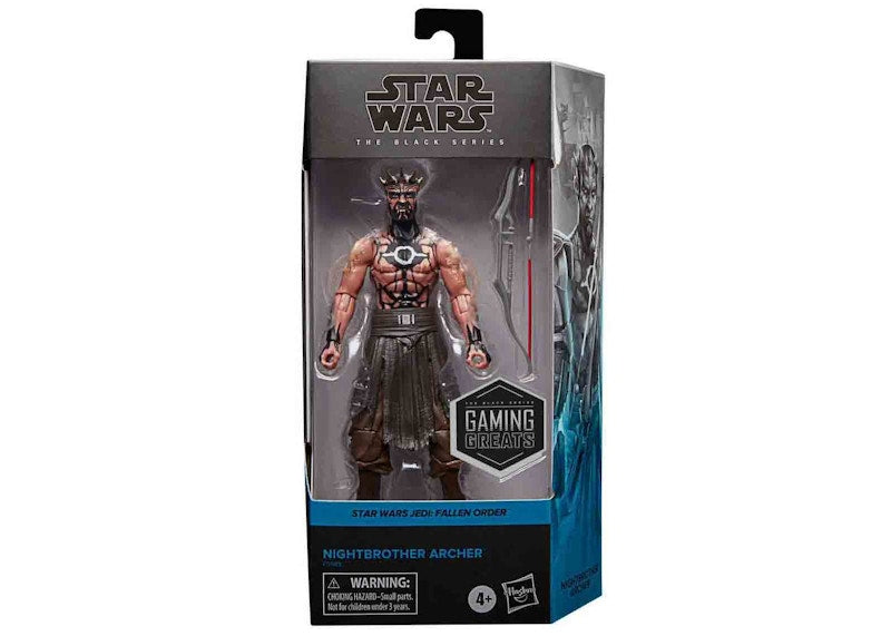 Hasbro Star Wars The Black Series Fallen Order Nightbrother Archer Gaming Greats Gamestop Exclusive Action Figure
