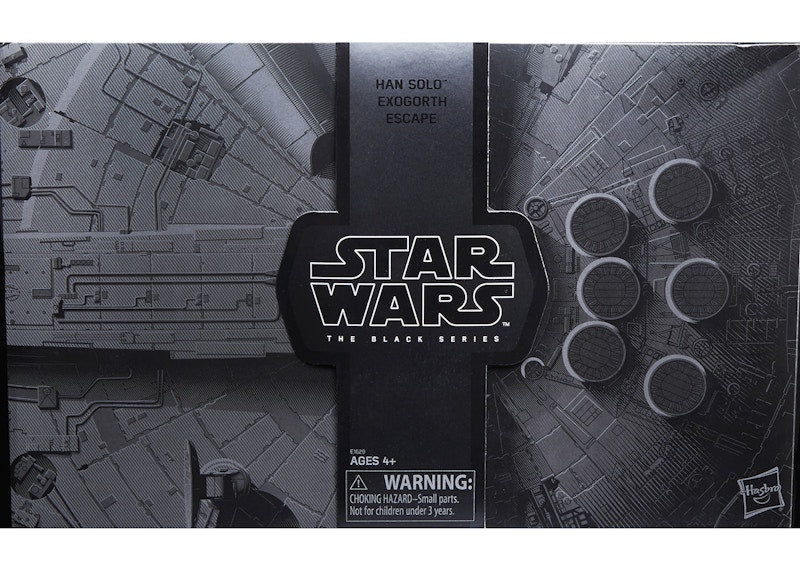 Hasbro Star Wars The Black Series Han Solo Exogorth Escape SDCC Exclusive Action Figure