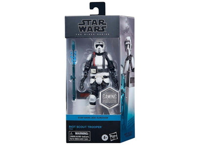 Hasbro Star Wars The Black Series Jedi Survivor Riot Scout Trooper Gaming Greats Gamestop Exclusive Action Figure