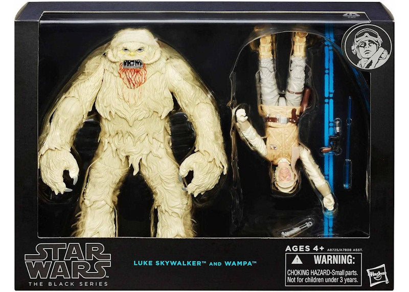 Hasbro Star Wars The Black Series Luke Skywalker and Wampa Action Figure
