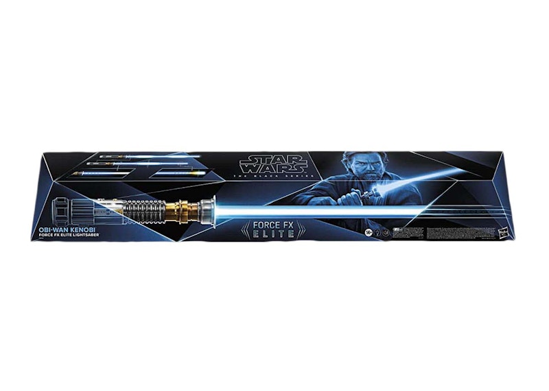 Hasbro Star Wars The Black Series Obi-Wan Kenobi Force FX Elite (Advanced LED & Sound Effects) Lightsaber