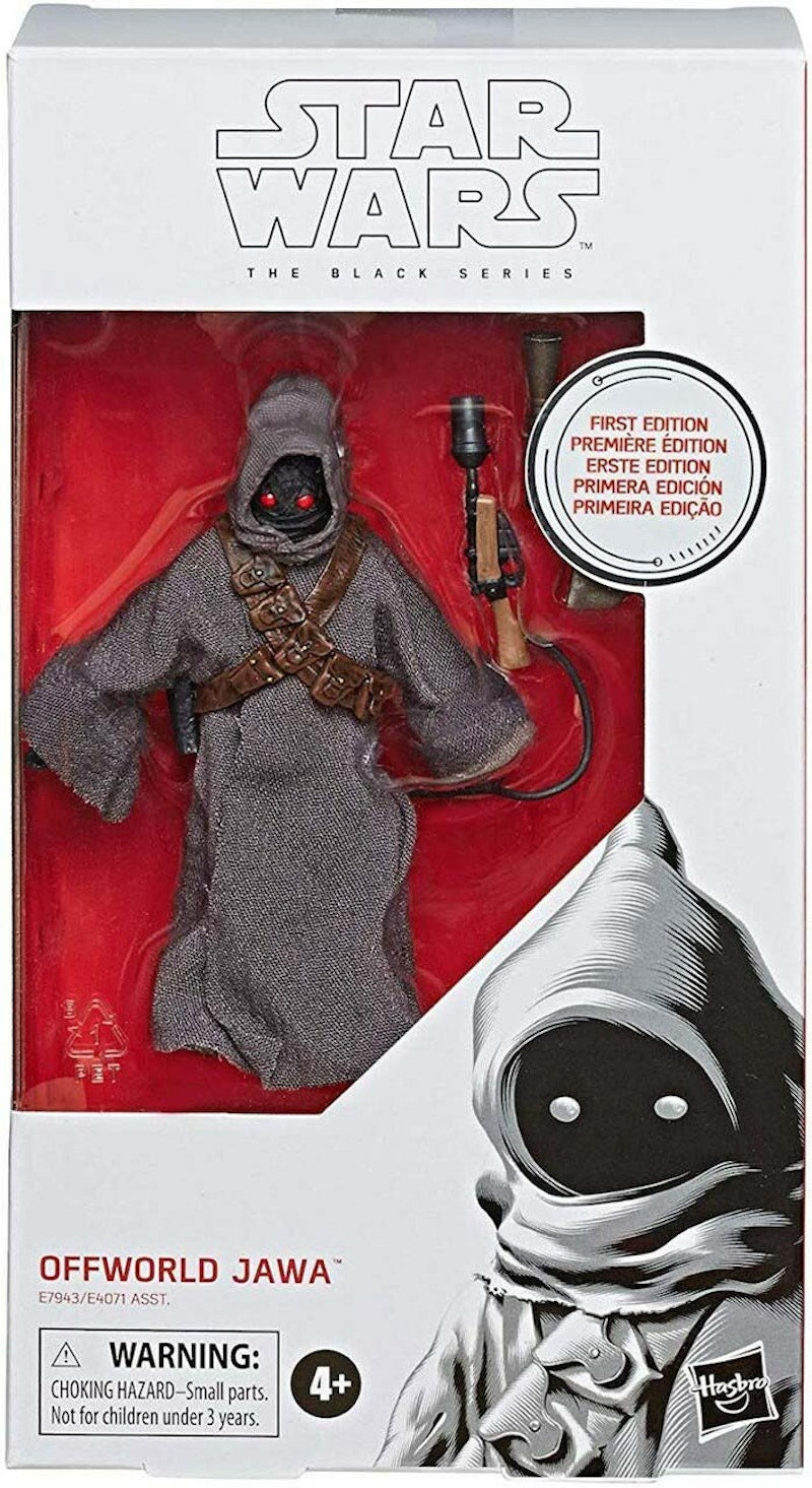 Hasbro Star Wars The Black Series Offworld Jawa First Edition Action Figure