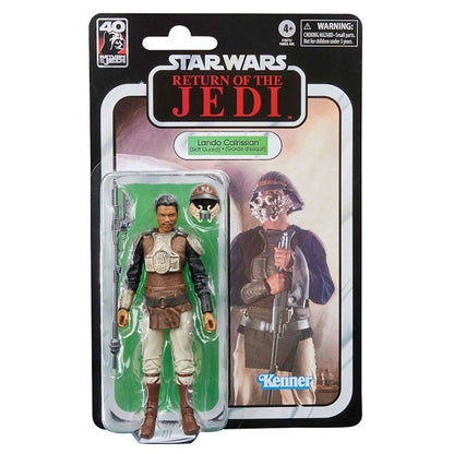 Hasbro Star Wars The Black Series ROTJ 40th Anniversary Lando Calrissian (Skiff Guard) Action Figure