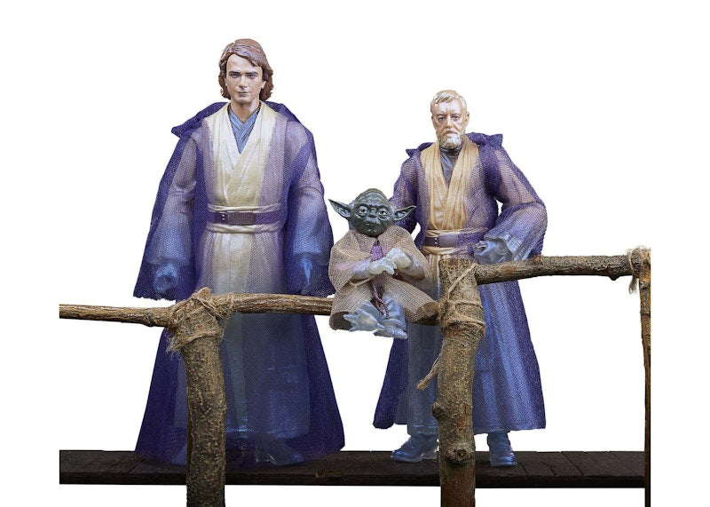 Hasbro Star Wars The Black Series ROTJ Force Ghosts Action Figure Set