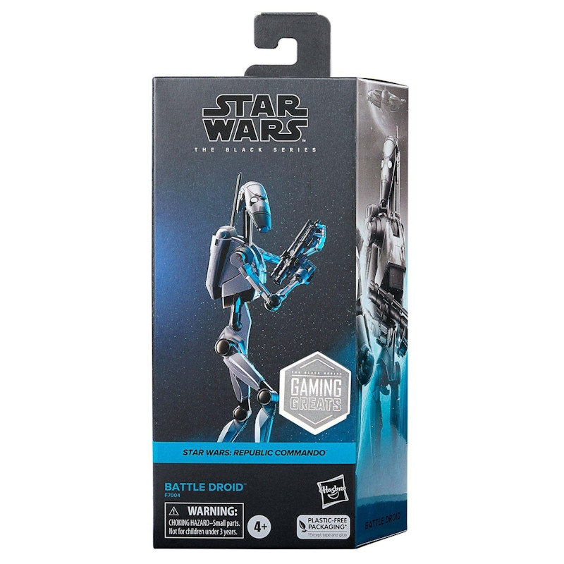 Hasbro Star Wars The Black Series Republic Commando Battle Droid Gaming Greats Gamestop Exclusive Action Figure