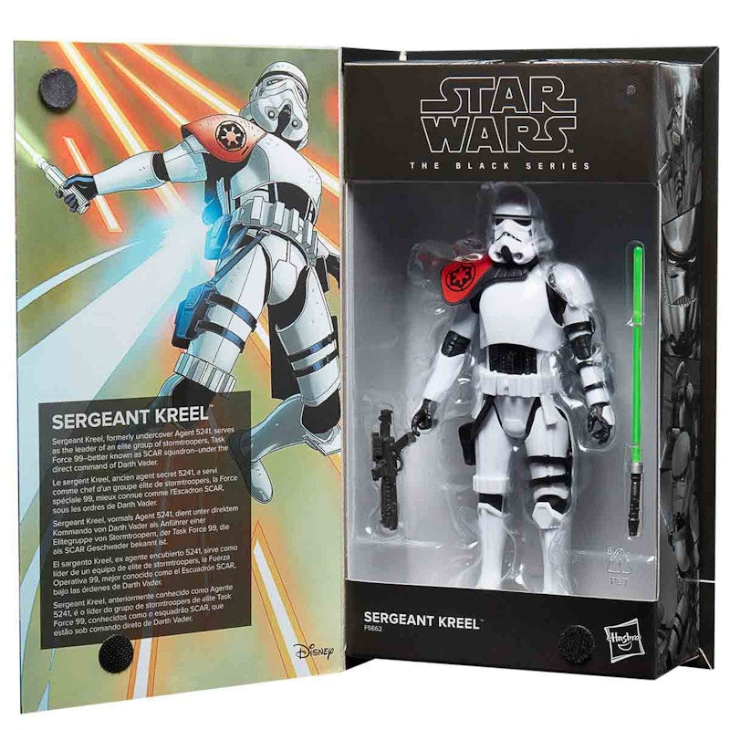 Hasbro Star Wars The Black Series Sergeant Kreel Action Figure