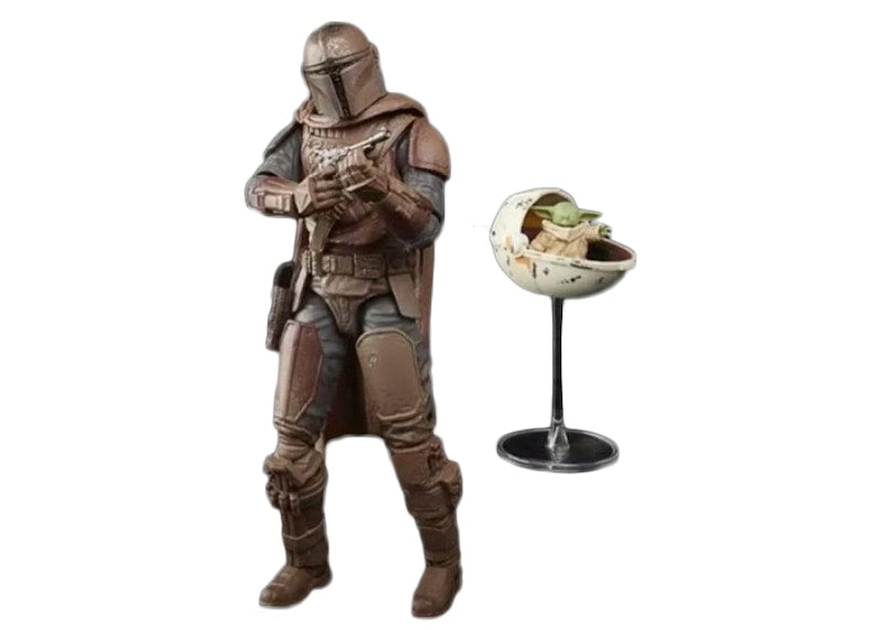 Hasbro Star Wars The Black Series The Mandalorian & Grogu (Caked On Mud Effect) Target Exclusive Action Figure
