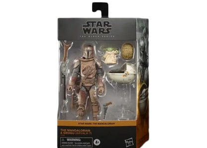 Hasbro Star Wars The Black Series The Mandalorian & Grogu (Caked On Mud Effect) Target Exclusive Action Figure