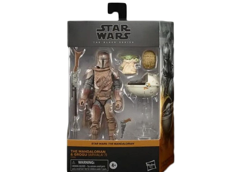 Hasbro Star Wars The Black Series The Mandalorian & Grogu (Caked On Mud Effect) Target Exclusive Action Figure