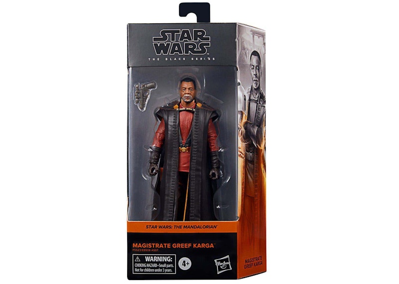 Hasbro Star Wars The Black Series The Mandalorian Magistrate Greef Karga Action Figure