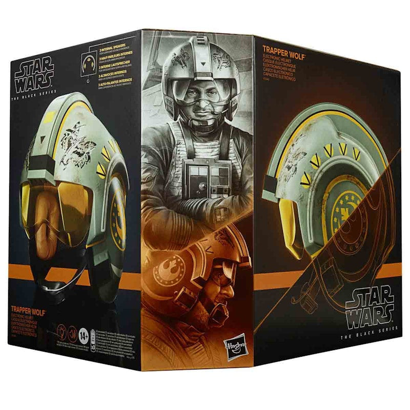 Hasbro Star Wars The Black Series Trapper Wolf Electronic Helmet