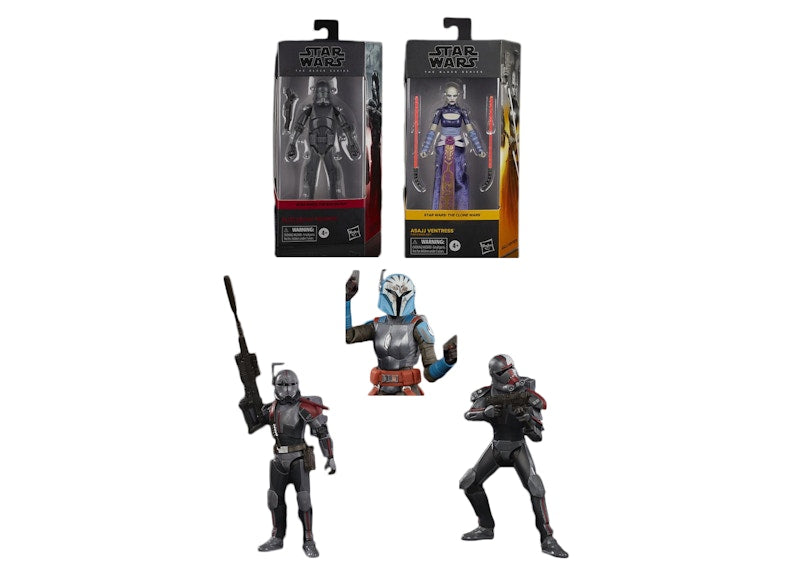 Hasbro Star Wars The Black Series Wave 39 Set of 5 Action Figure