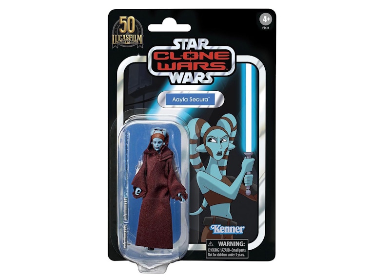 Hasbro Star Wars The Vintage Collection Clone Wars Aayla Secura Walmart Exclusive Action Figure
