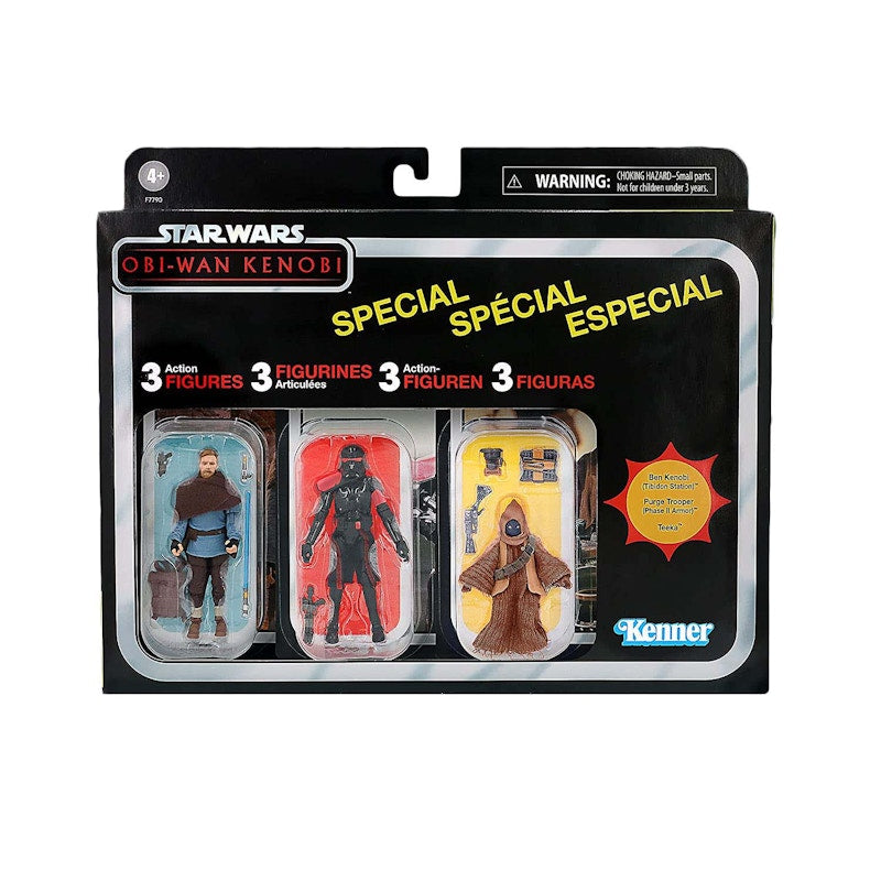 Hasbro Star Wars The Vintage Collection Obi-Wan Kenobi Amazon Exclusive Action FIgure Set