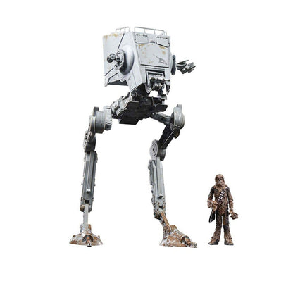 Hasbro Star Wars The Vintage Collection ROTJ AT-ST and Chewbacca Action Figure