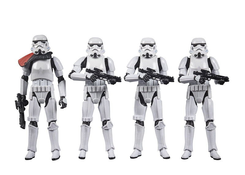 Hasbro Star Wars The Vintage Collection Stormtrooper 4-Pack Action Figure