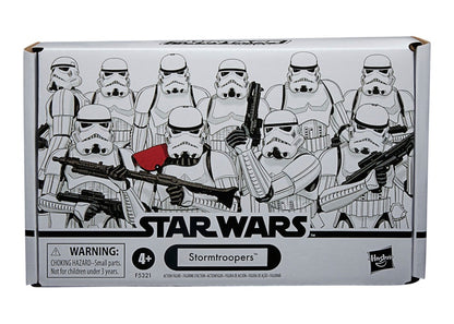 Hasbro Star Wars The Vintage Collection Stromtrooper Action Figure 4-Pack White