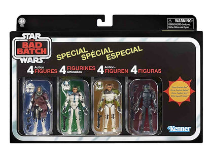 Hasbro Star Wars The Vintage Collection The Bad Batch Amazon Exclusive Action Figure 4-Pack