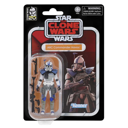 Hasbro Star Wars The Vintage Collection The Clone Wars ARC Commander Havoc Walmart Exclusive Action Figure