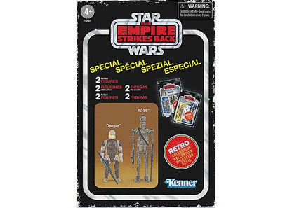 Hasbro Star Wars The Vintage Collection The Empire Strikes Back Bountry Hunter Retro Collection Amazon Exclusive Action Figure 2-Pack