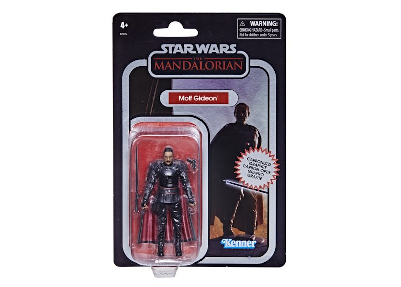 Hasbro Star Wars The Vintage Collection The Mandalorian Moff Gideon Carbonized Walmart Exclusive Action Figure