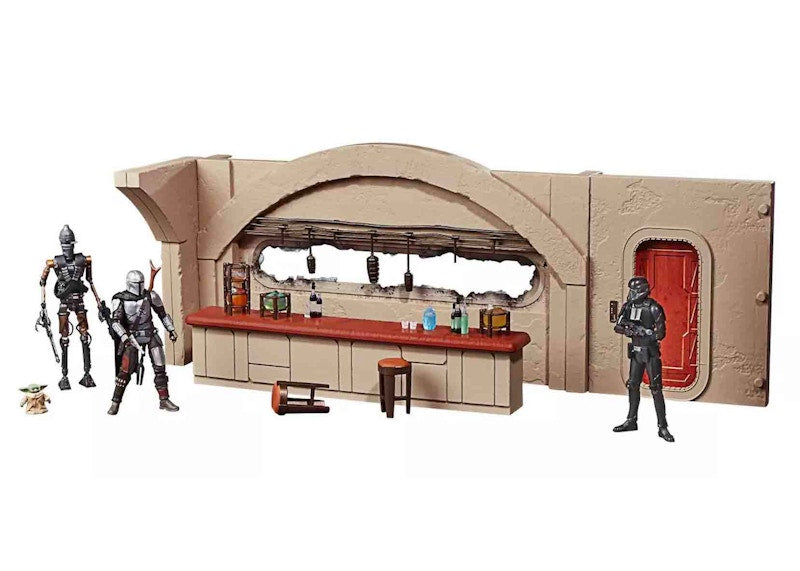 Hasbro Star Wars The Vintage Collection The Mandalorian Nevarro Cantina Action Figure Playset