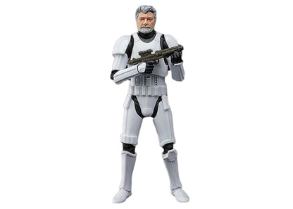Hasbro Star WarsThe Black Series 50th George Lucas (In Stormtrooper Disguise) Action Figure White