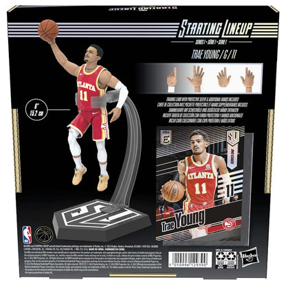 Hasbro Starting Lineup NBA Season 1 Atlanta Hawks Trae Young Action Figure