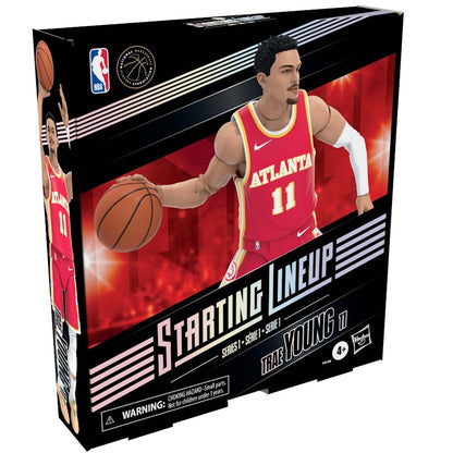 Hasbro Starting Lineup NBA Season 1 Atlanta Hawks Trae Young Action Figure