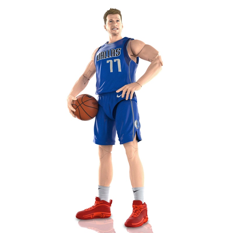 Hasbro Starting Lineup NBA Season 1 Dallas Mavericks Luka Dončić Action Figure