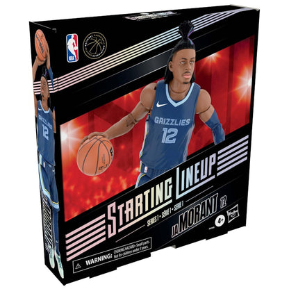 Hasbro Starting Lineup NBA Season 1 Memphis Grizzlies Ja Morant Action Figure