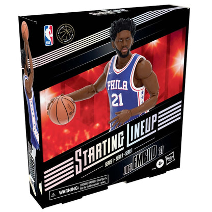 Hasbro Starting Lineup NBA Season 1 Philadelphia 76ers Joel Embiid Action Figure