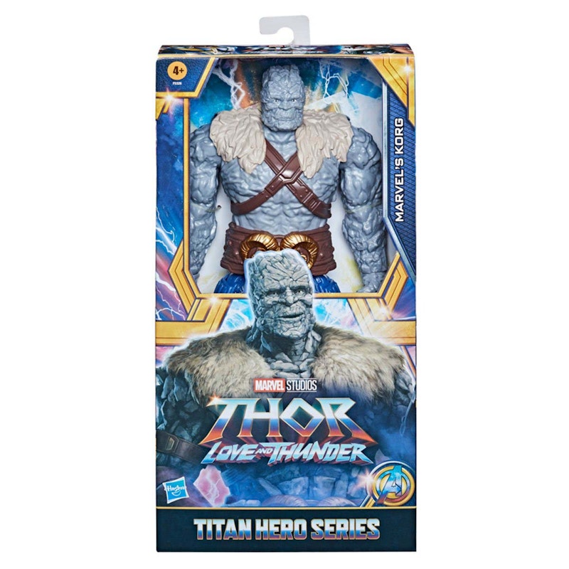Hasbro Titan Hero Series Thor Love and Thunder Marvel's Korg Action Figure
