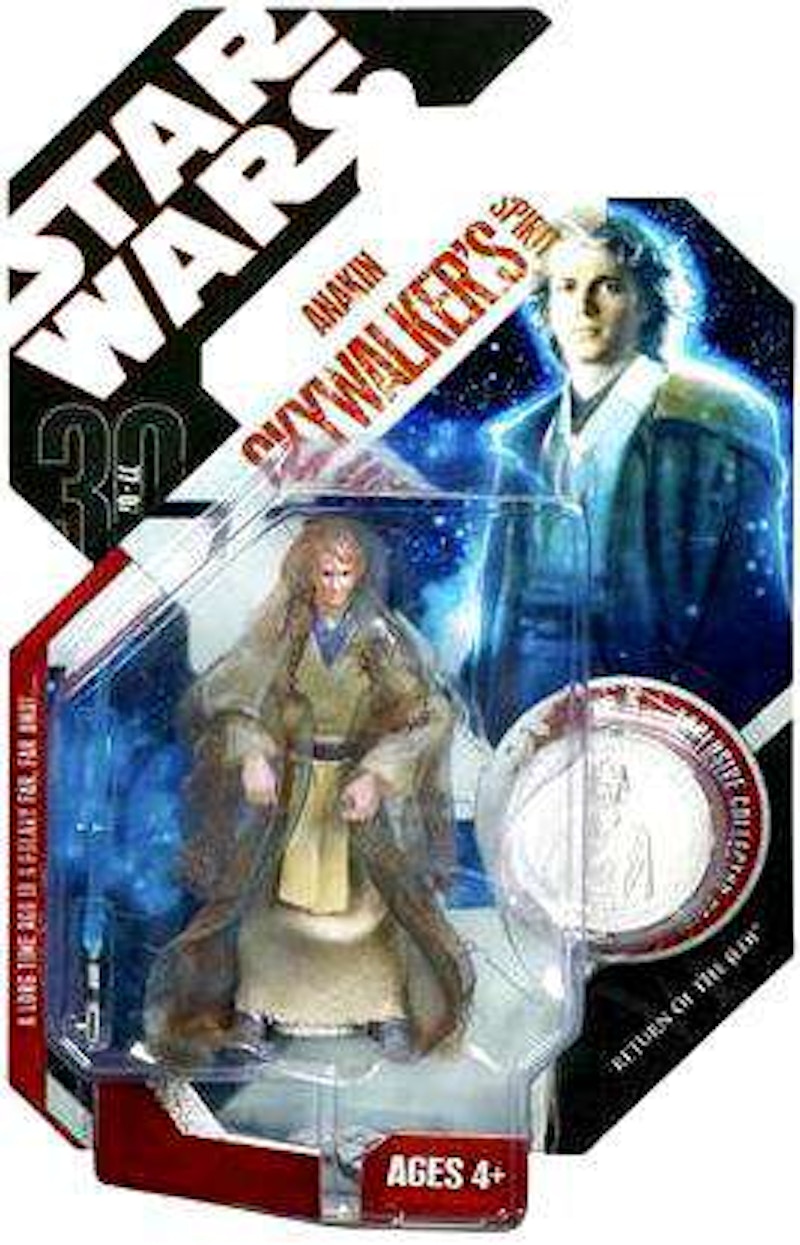 Hasbro Star Wars 30th Anniversary Anakin Skywalker Jedi Spirit Action Figure