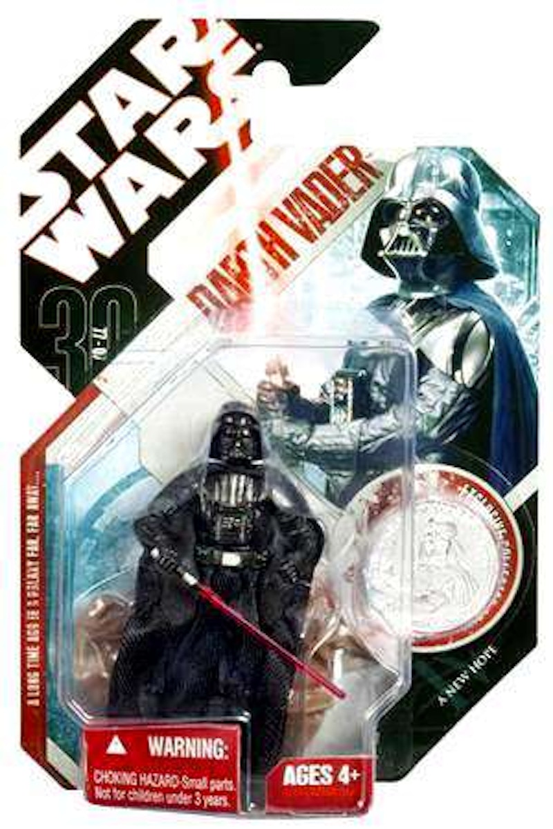 Hasbro Star Wars 30th Anniversary Darth Vader Obi-Wan Duel Action Figure