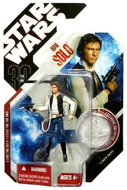 Hasbro Star Wars 30th Anniversary Han Solo Gunner's Station Action Figure