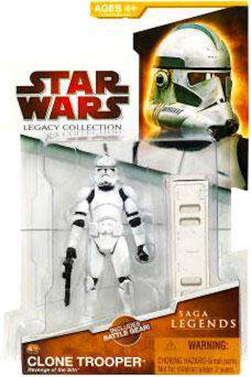 Hasbro Star Wars Legacy Collection Saga Legends Clone Trooper Revenge of the Sith Action Figure