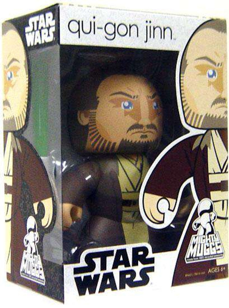 Hasbro Star Wars Mighty Muggs Qui-Gon Jinn Vinyl Figure