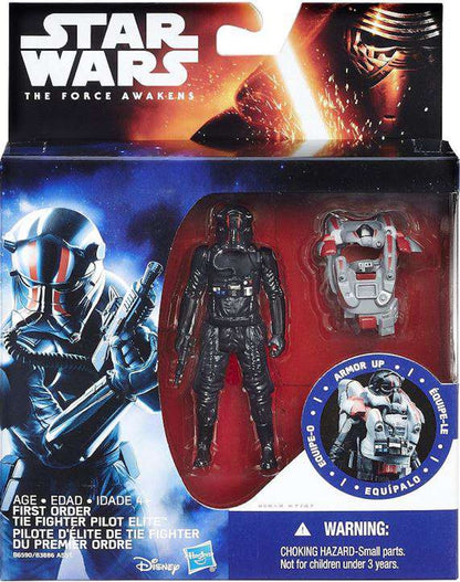 Hasbro Star Wars Mission Armor First Order Tie Fighter Pilot Elite Action Figure