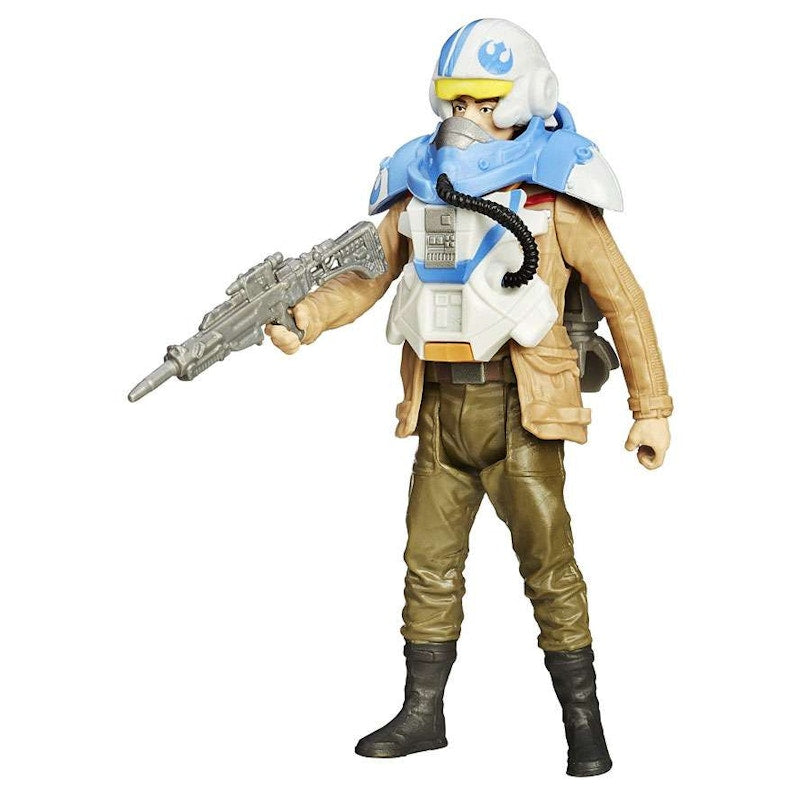 Hasbro Star Wars Mission Armor Poe Dameron Space Mission Armor Action Figure