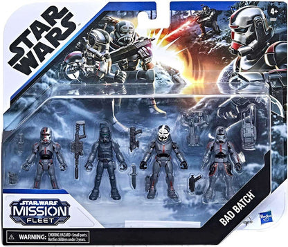 Hasbro Star Wars Mission Fleet Bad Batch Figure (4-Pack)