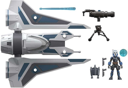 Hasbro Star Wars Mission Fleet Bo Katan & Gauntlet Vehicle & Figure