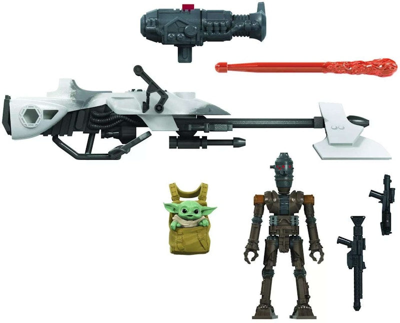 Hasbro Star Wars Mission Fleet IG-11 & The Child with Speeder Bike Vehicle & Figure