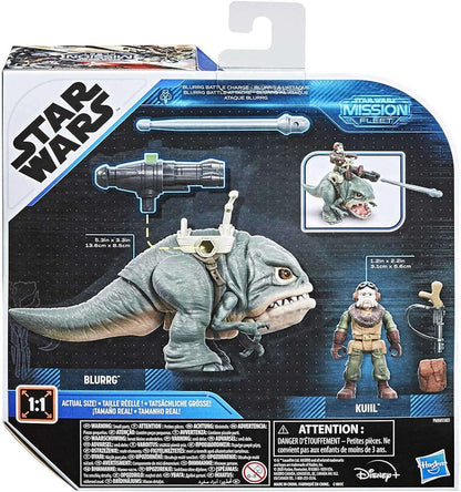 Hasbro Star Wars Mission Fleet Kuiil Blurrg Vehicle & Figure